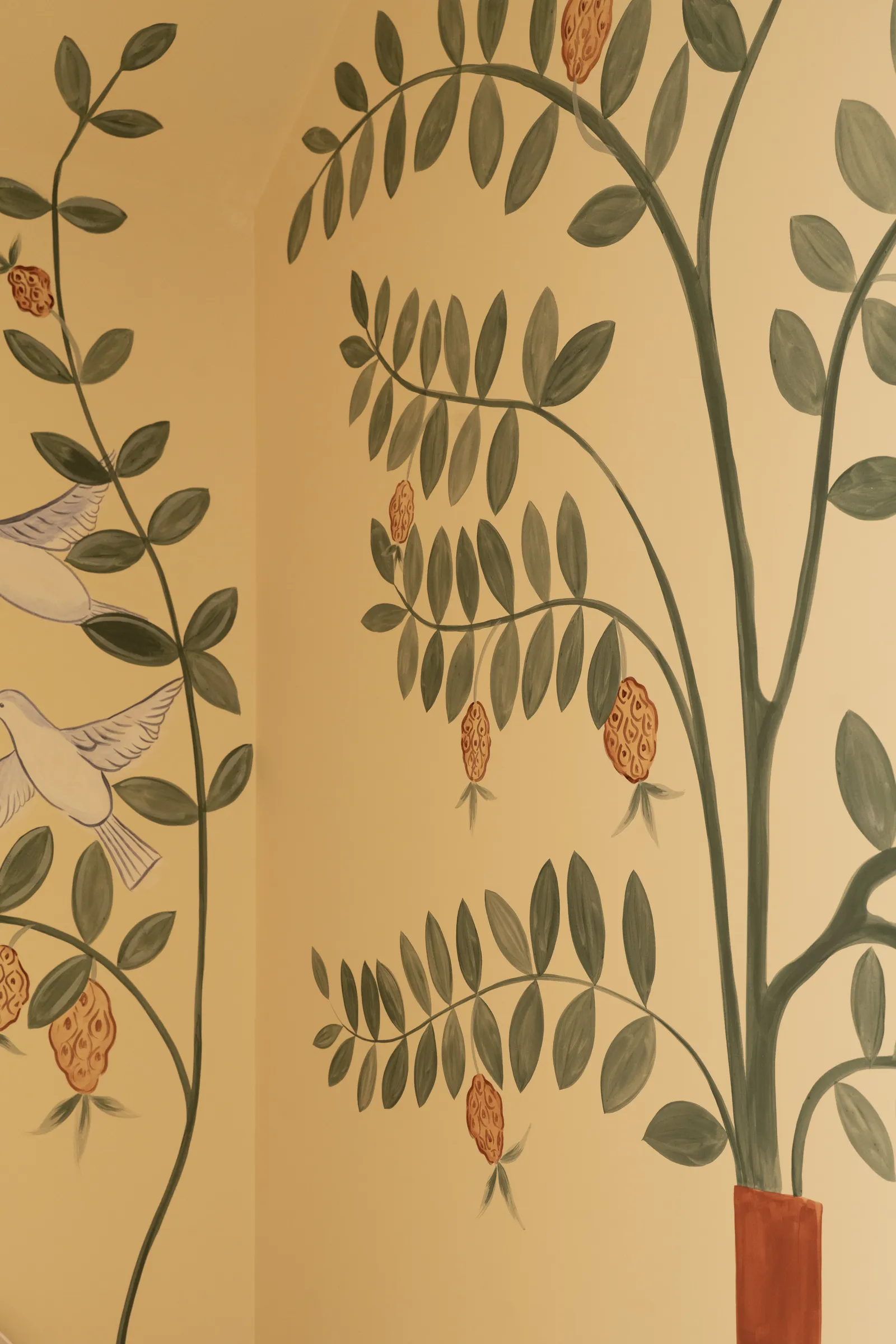 Mural chinoiserie